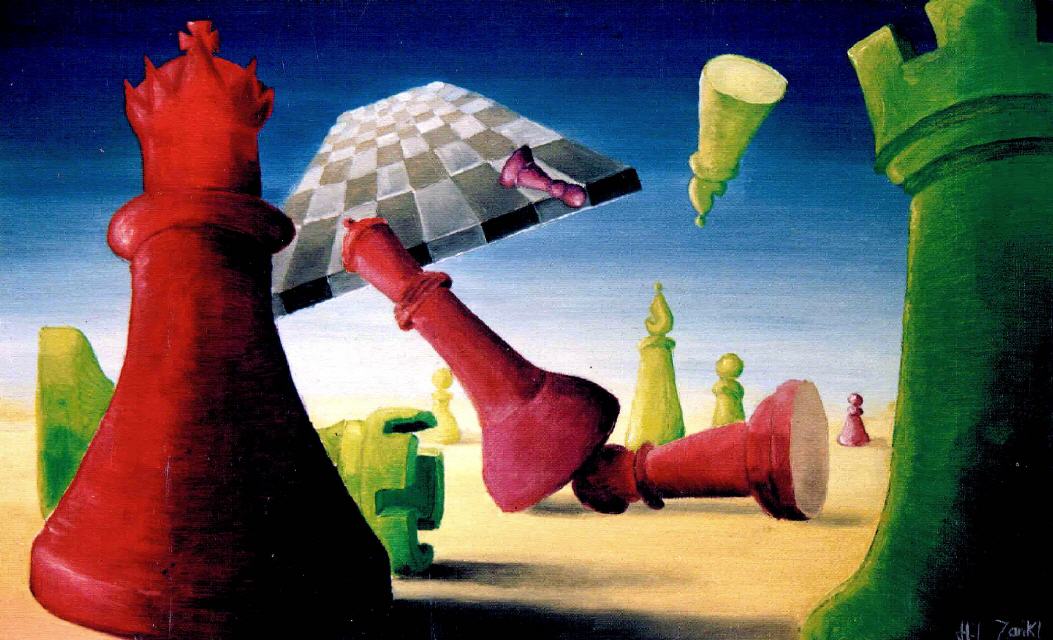 Abstrakte Landschaft